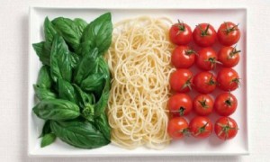 spaghetti tricolore